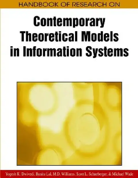 Cover of Handbook of Research on Contemporary Theoretical Models in Information Systems