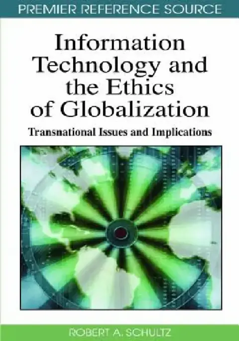 Cover of Information Technology and Ethics of Globalization