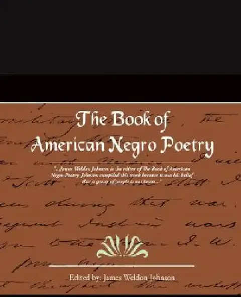Cover of The Book of American Negro Poetry
