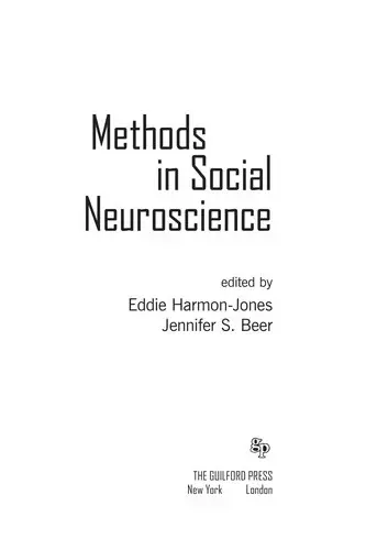 Cover of Methods in Social Neuroscience