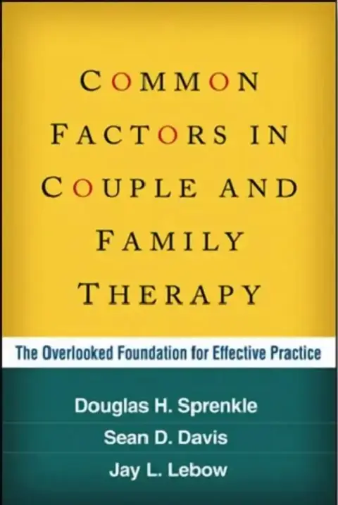 Cover of Common Factors in Couple and Family Therapy