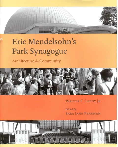 Cover of Eric Mendelsohn's Park Synagoue