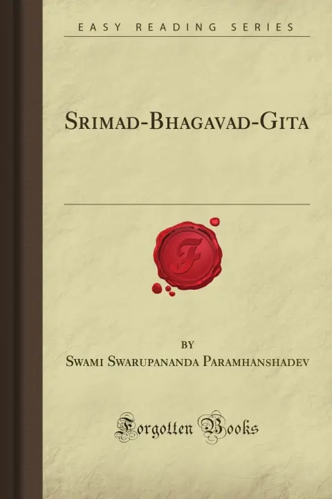 Cover of Srimad-Bhagavad-Gita