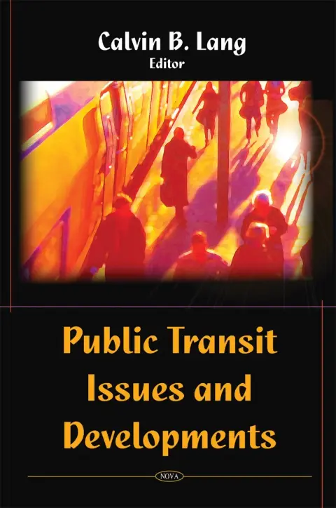 Cover of Public Transit Issues and Developments