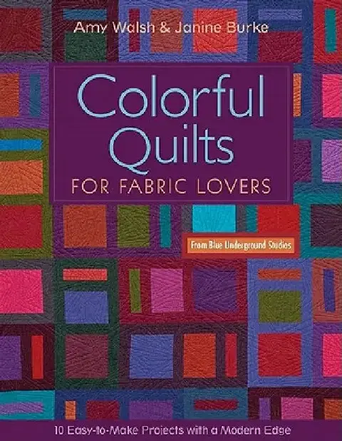 Cover of Colorful Quilts for Fabric Lovers-Print-on-Demand-Edition