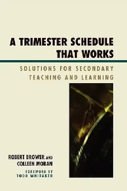 Cover of Trimester Schedule that Works