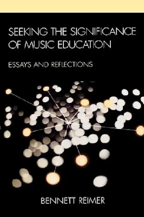 Cover of Seeking the Significance of Music Education