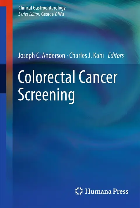 Cover of Colorectal Cancer Screening