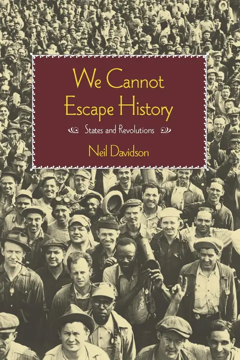 Cover of We Cannot Escape History