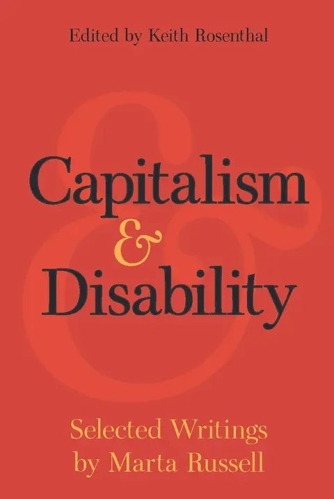 Cover of Capitalism & Disability