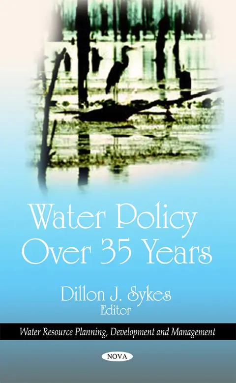 Cover of Water Policy over 35 Years