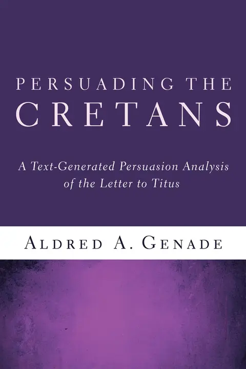 Cover of Persuading the Cretans