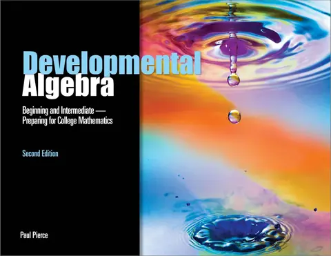 Cover of Developmental Algebra