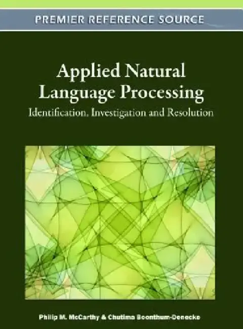 Cover of Applied Natural Language Processing