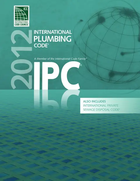 Cover of International Plumbing Code 2012
