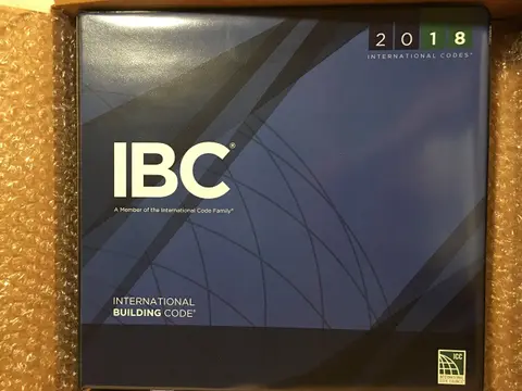Cover of International Building Code 2018