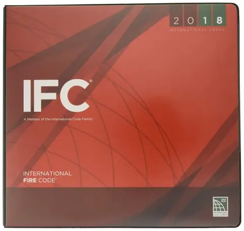 Cover of International Fire Code 2018