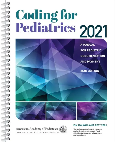 Cover of Coding for Pediatrics 2021