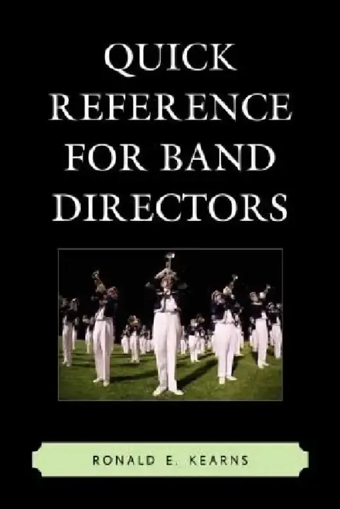 Cover of Quick Reference for Band Directors