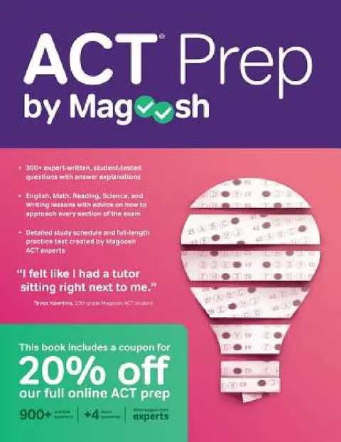 Cover of ACT Prep by Magoosh