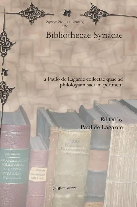 Cover of Bibliothecae Syriacae