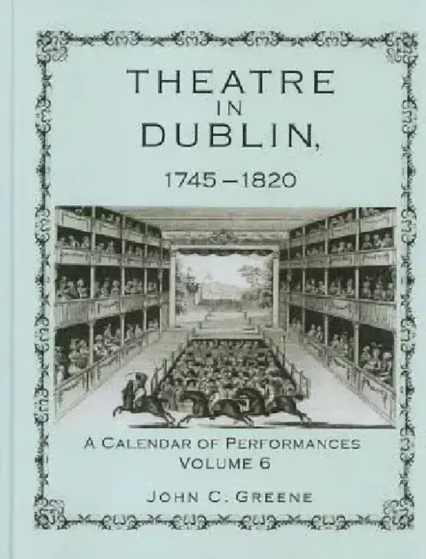 Cover of Theatre in Dublin, 1745-1820