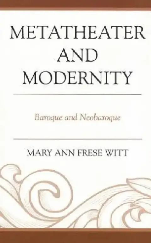 Cover of Metatheater and Modernity