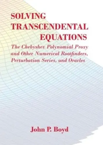 Cover of Solving Transcendental Equations