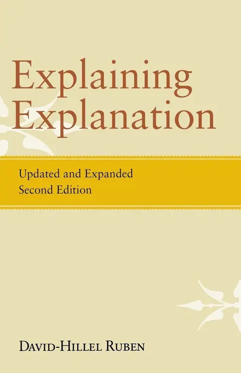 Cover of Explaining Explanation