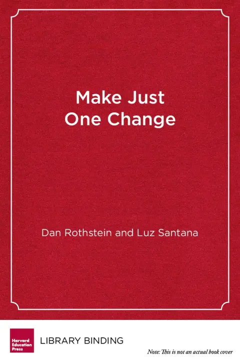 Cover of Make Just One Change
