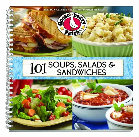 Cover of 101 Soups, Salads & Sandwiches