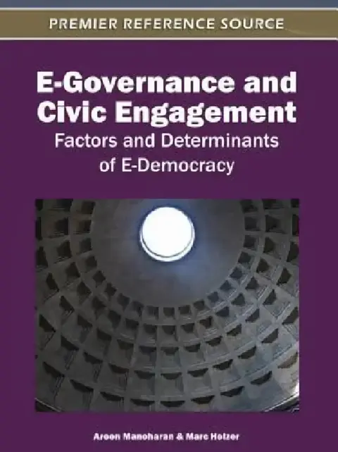 Cover of E-Governance and Civic Engagement