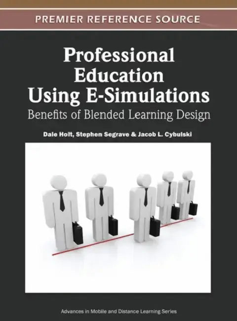 Cover of Professional Education Using E-Simulations