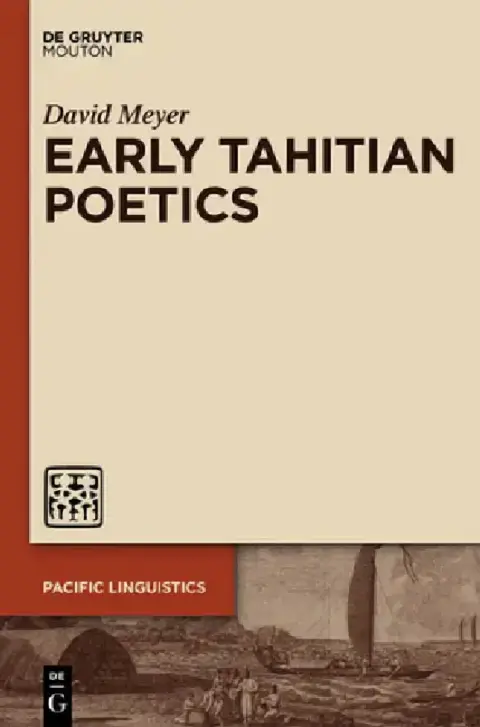 Cover of Early Tahitian Poetics