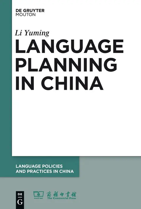 Cover of Language Planning in China