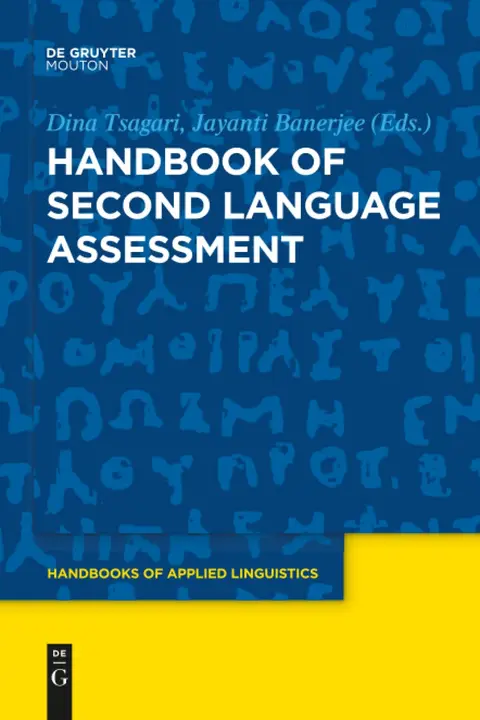 Cover of Handbook of Second Language Assessment