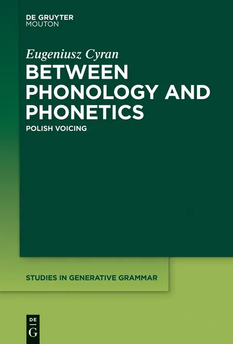 Cover of Between Phonology and Phonetics