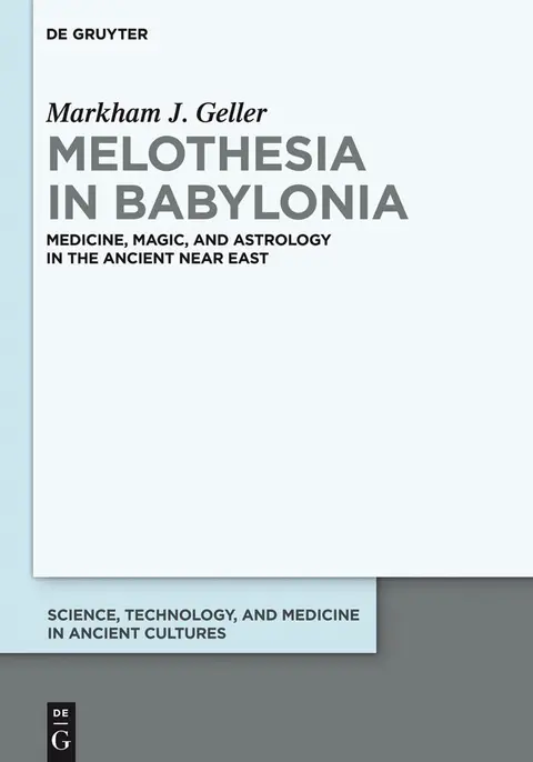 Cover of Melothesia in Babylonia