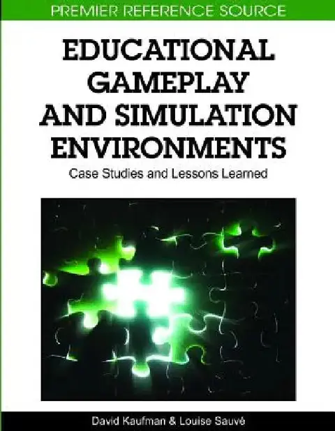 Cover of Educational Gameplay and Simulation Environments