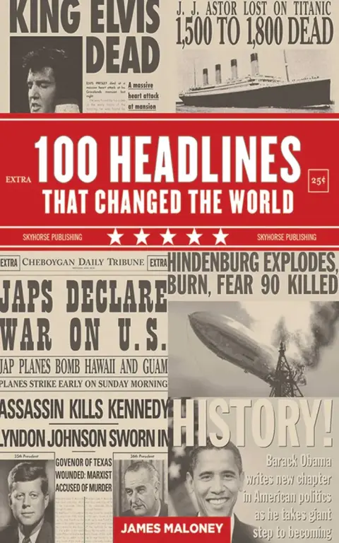 Cover of 100 Headlines That Changed the World