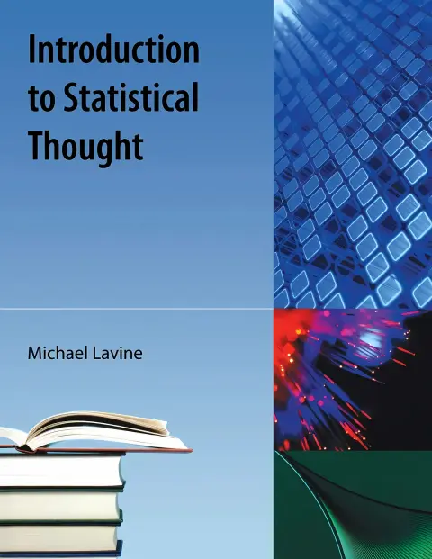 Cover of Introduction to statistical thought