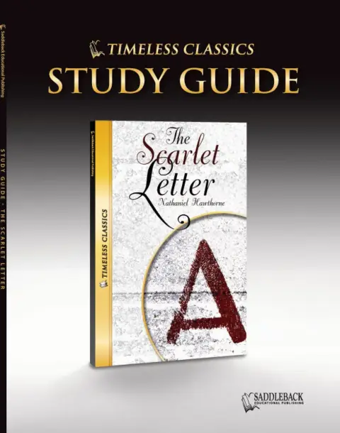 Cover of The Scarlet Letter Study Guide