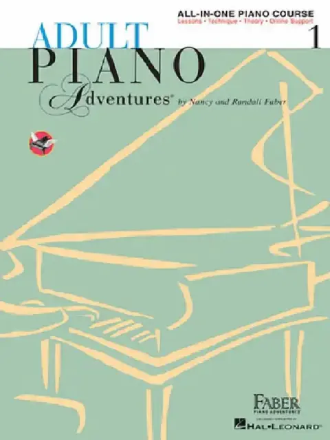 Cover of Adult Piano Adventures All-In-One Lesson Book 1