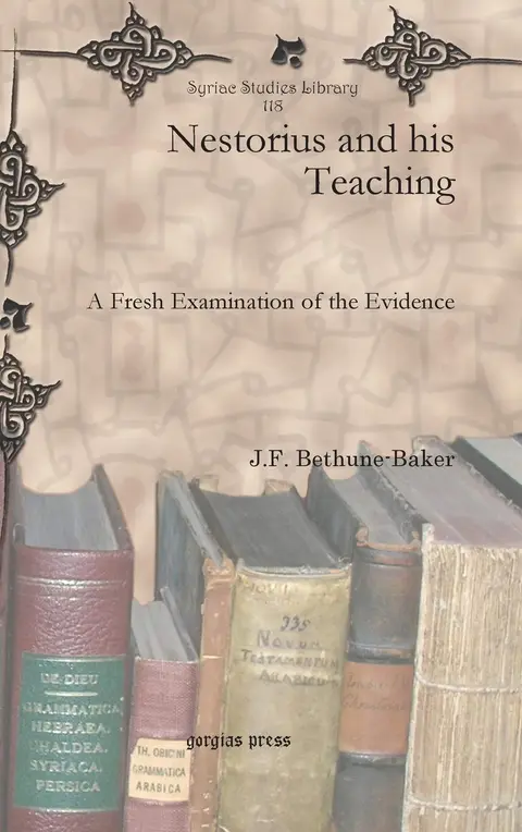 Cover of Nestorius and his Teaching