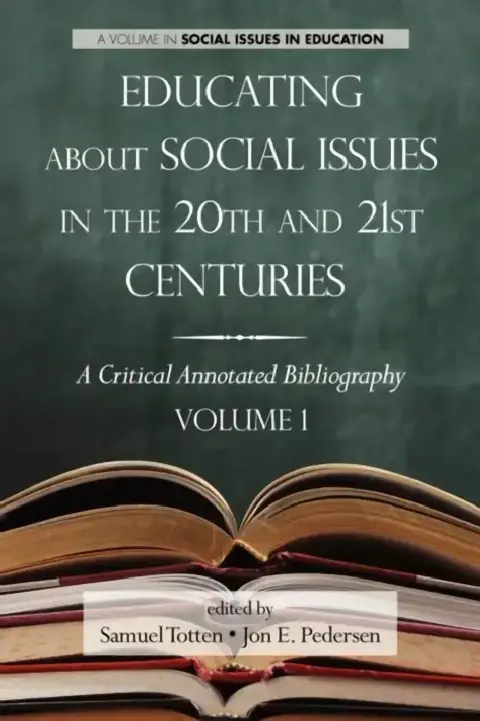 Cover of Educating about Social Issues in the 20th and 21st Centuries