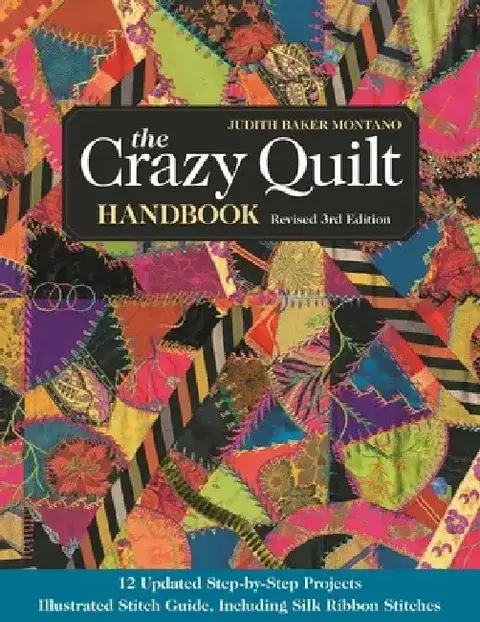 Cover of The Crazy Quilt Handbook, Revised