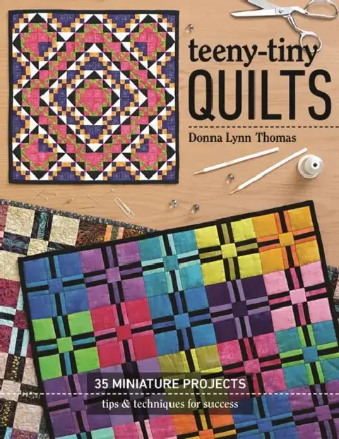 Cover of Teeny-Tiny Quilts