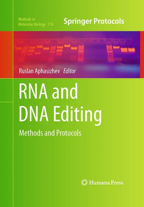 Cover of RNA and DNA Editing