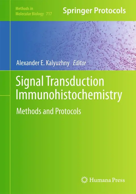 Cover of Signal Transduction Immunohistochemistry