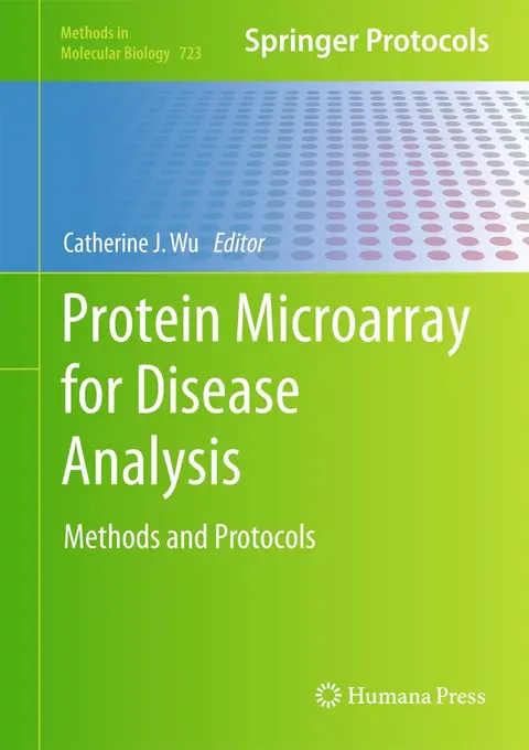 Cover of Protein Microarray for Disease Analysis